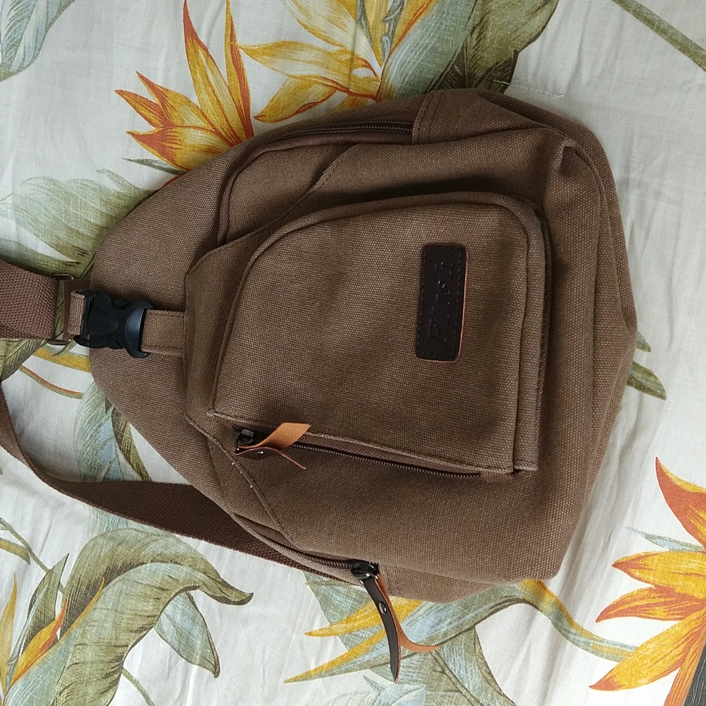 Canvas Sling Bag